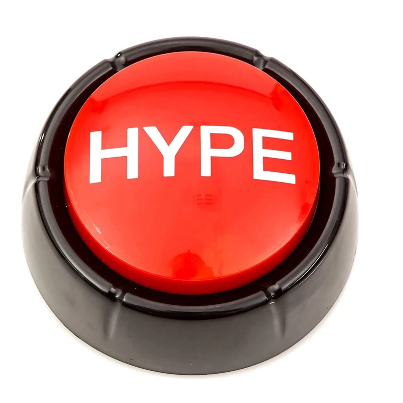 In stock custom message sound talking push recordable button