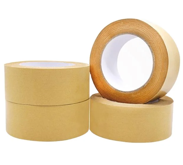 Kraft Paper Tape High Sticky Free Water Can Write Degradable Sealing Packing Splicing Framing Tape