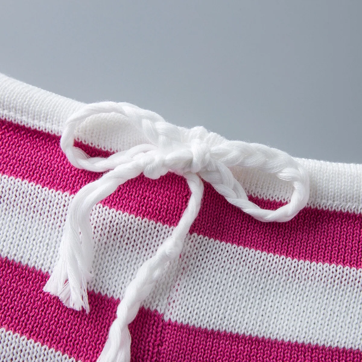 
Fashion Beach Style Custom Logo Ladies Two Piece Set Shirt Cloth Women Sweater 