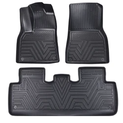 All Weather 3D Car Mats for 2021 Tesla Model Y Customized Car Floor Mat for Model Y Back Seat Cover Mats Accessories