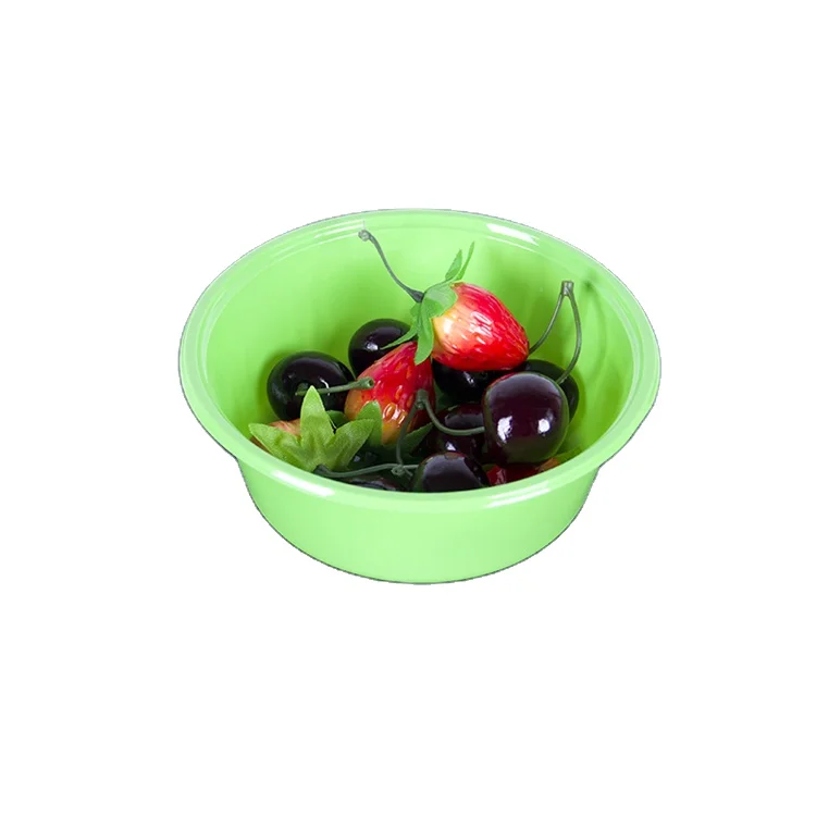 Disposable Food Grade Plastic yellow Blister Vegetable Fruit Meat Packaging Trays