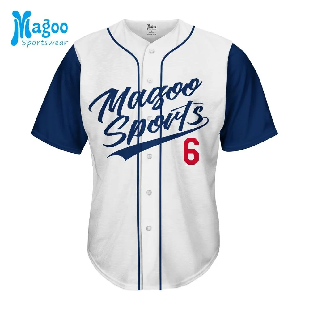 Customized sublimated best college vintage white baseball jersey uniform