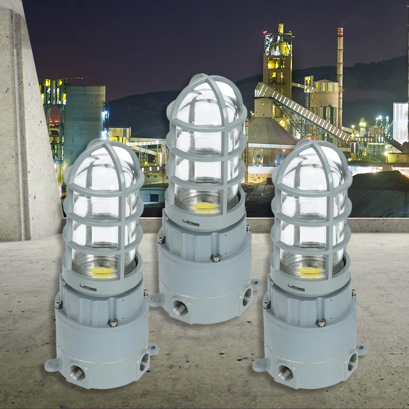 Hazard Place Explosion Proof Emergency Light Chemical Industry Gas Station Tunnel Lights Ip66 Led Explosion Proof Light O Series