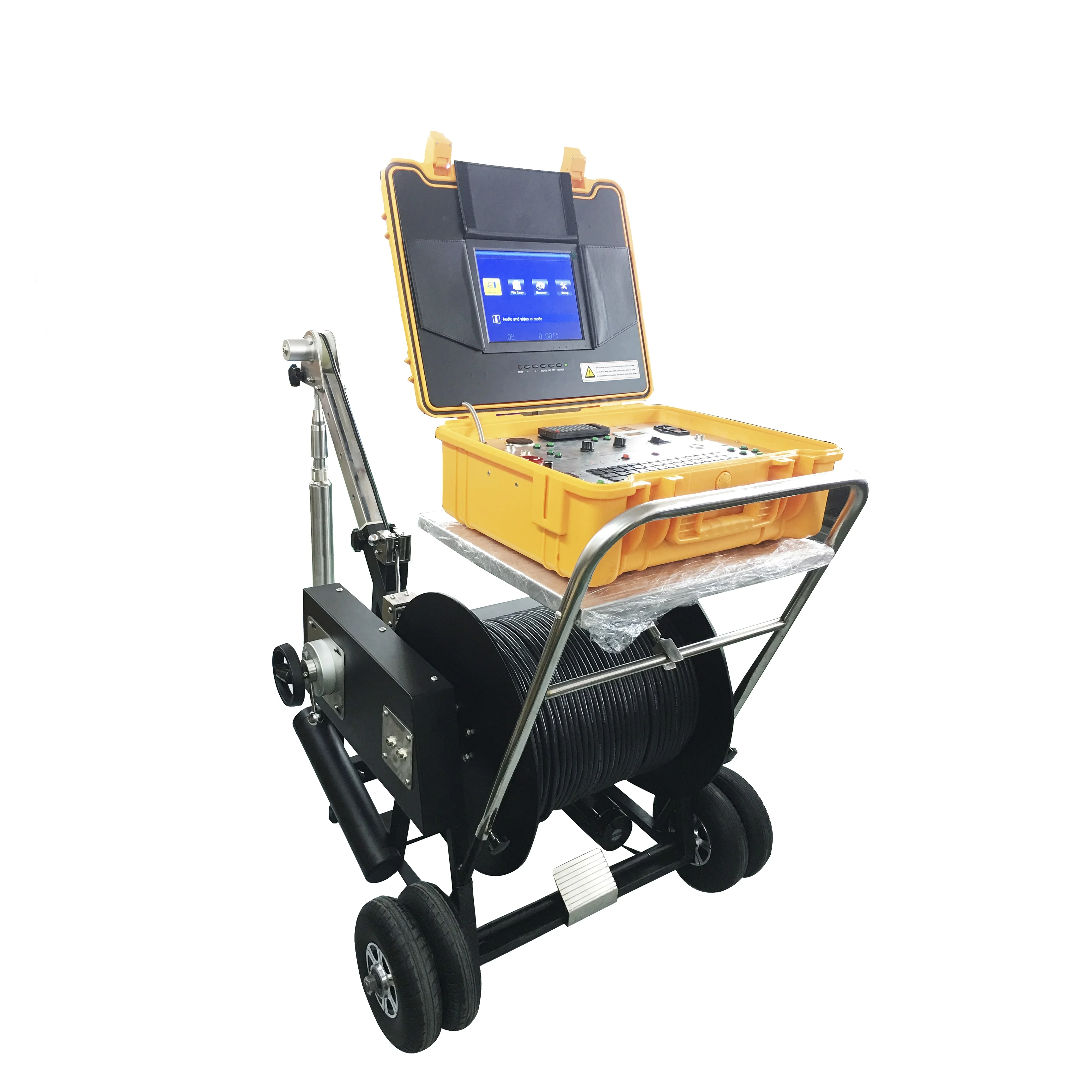 VICAM NEW Automatical cabling winch borehole cameras from 200m to 500m