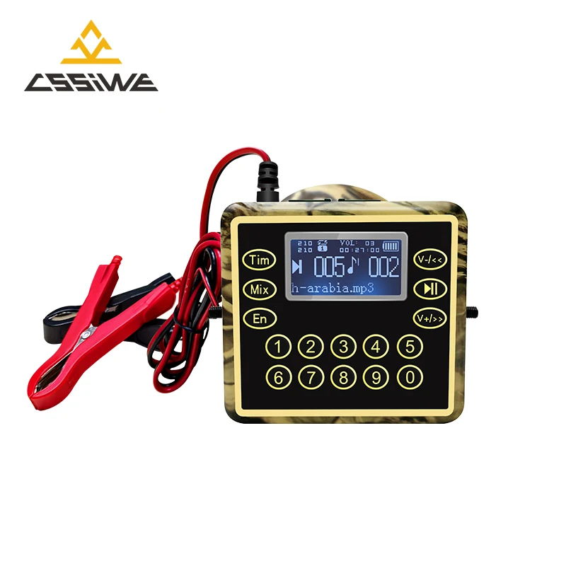 Factory High quality Waterproof 80W Remix Hunting Game play Animal Sounds Bird Caller Duck call for Hunting CSW-820MIX