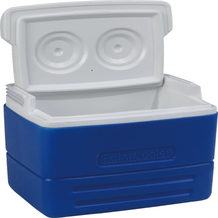 Airless 8.2L Square 293C Blue Large Plastic Cooler Box