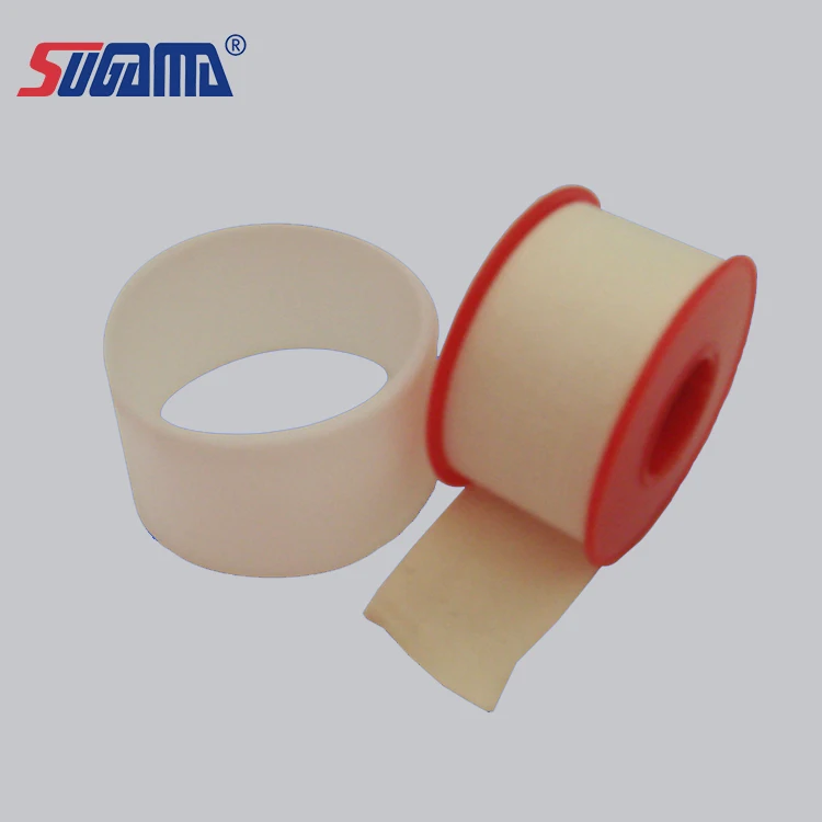 100% cotton fabric medical zinc oxide adhesive plaster tape