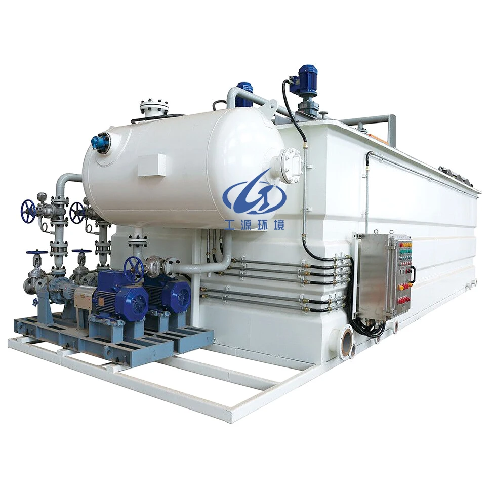 Electroplating industrial wastewater treatment DAF equipment Horizontal type air flotation tank