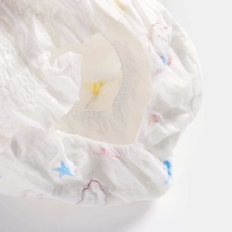 With Printed Soft Breathable Acceptable Infant Diaper Diaper Manufacturer OEM Wholesale Soft Care Baby Leak Guard Custom China