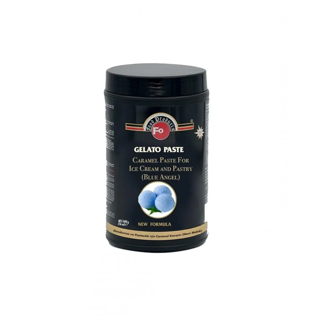 Caramel Flavored (Blue Angel) Mix for Ice Cream and Pastry 1600g