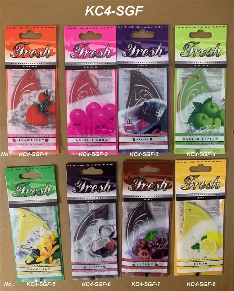 Promotional wholesale hang perfume flavor household aroma fragrance diffuser paper airplane auto vehicle car vent air freshener