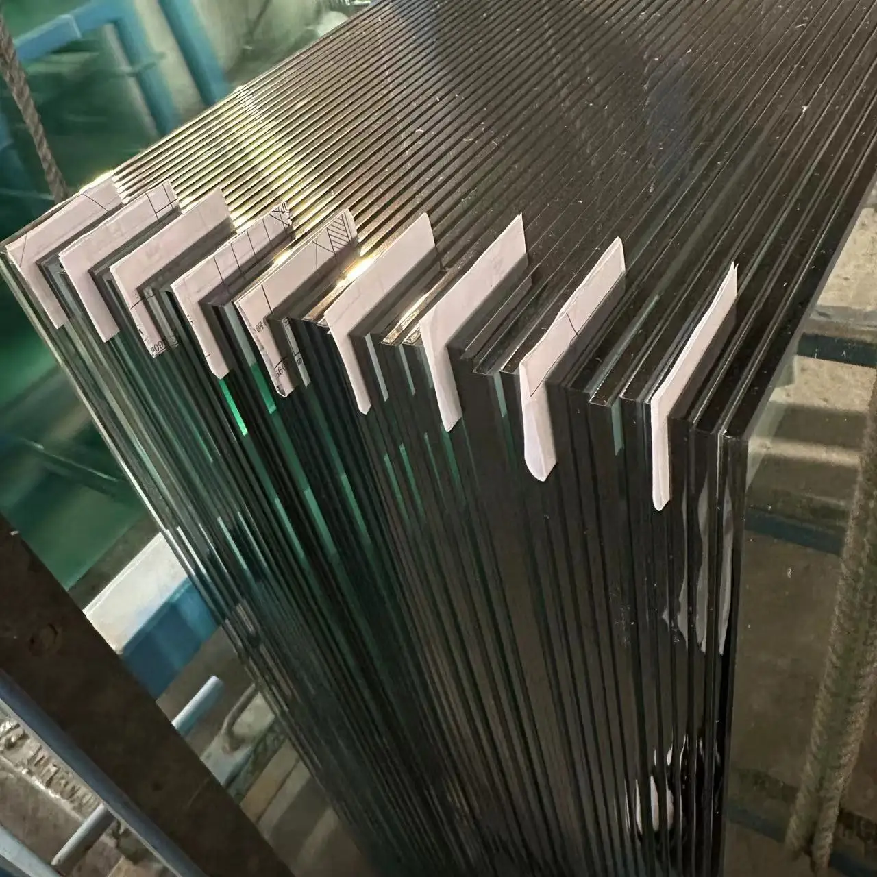 Building Tempered Glass Architectural Construction Glass 10mm  Building  Industrial Tempered Laminated Insulated Glass