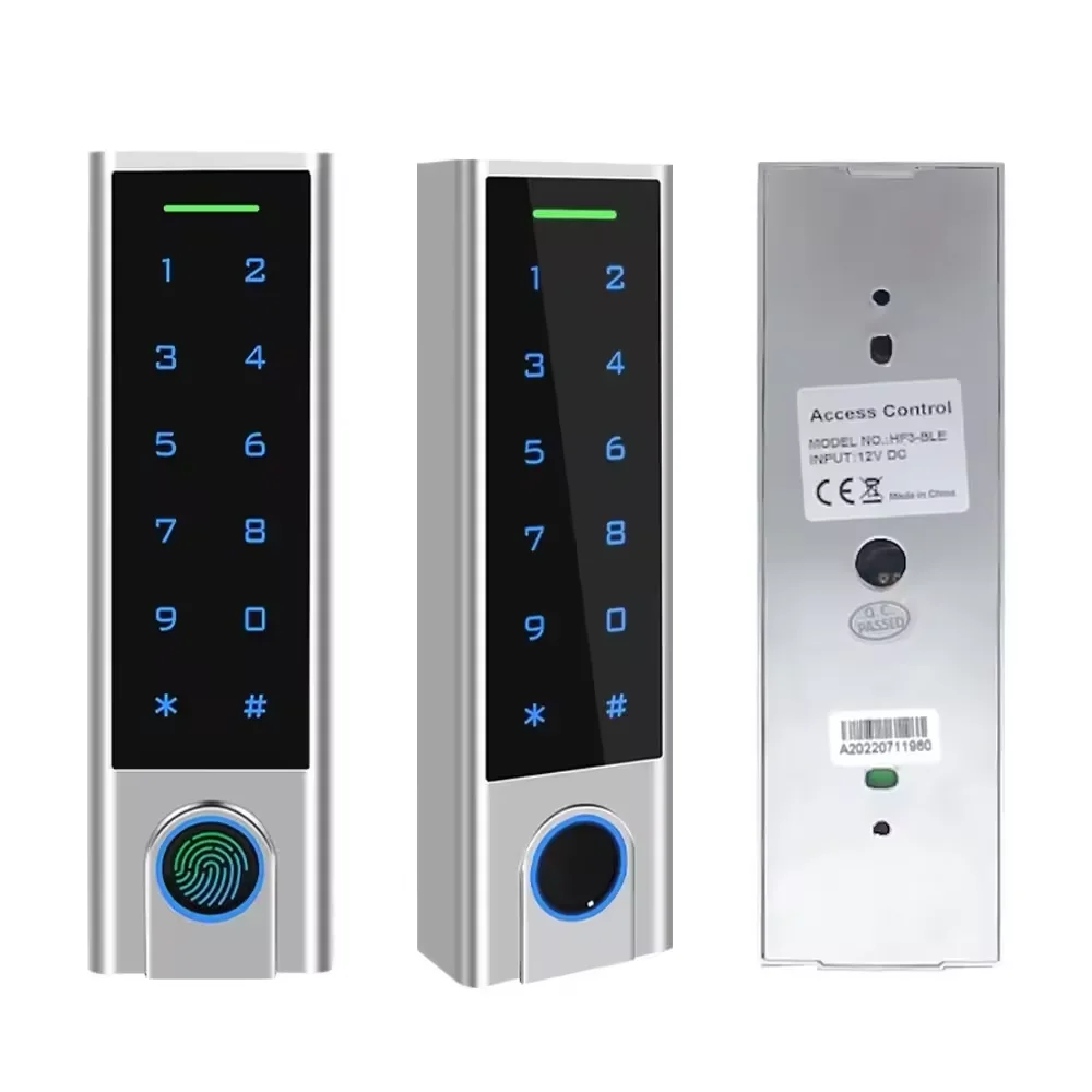 IP66 Waterproof  Smart Bluetooth TTLock App Access Controller Passcode RFID 13.56MHz Card for Electric Door Lock System