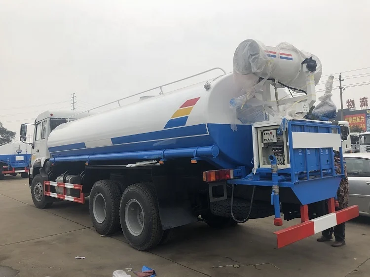 
High efficiency and large capacity dust suppressor Spray fog truck anti-dust truck 