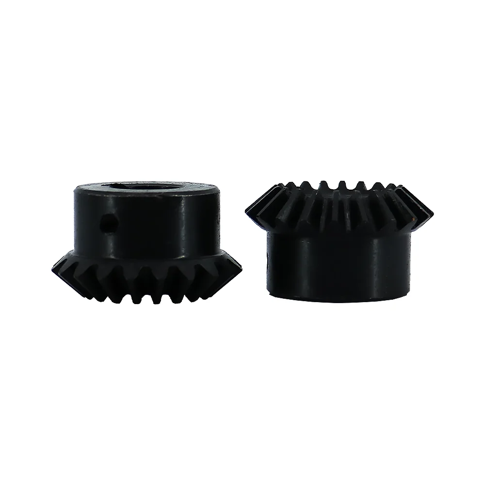 2 pcs Straight bevel gear 2 mod 20 teeth 90 degree bevel gear equal diameter bevel gear 1:1 speed ratio supports customization