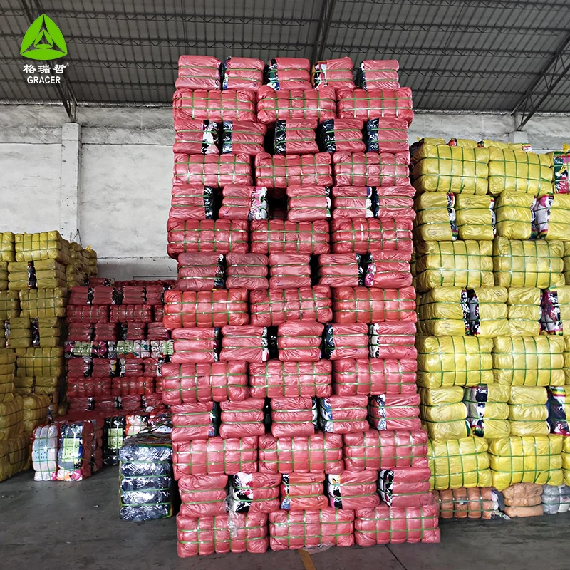 High Quality Vintage Apparel Bale Second Hand Clothing Ladies Cotton Skirt Used Clothing From Korea Bundle