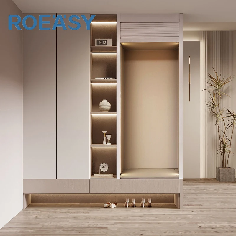 ROEASY оптовые цены алюминиевые рольставни двери гаража промышленные электрические