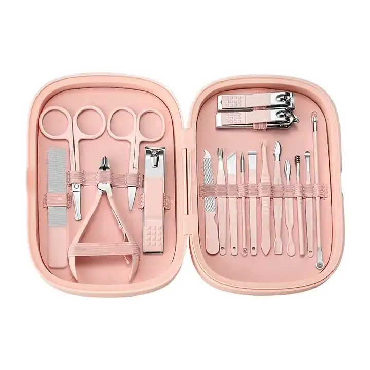 18 Piece Nail Clipper Set Ladies And Men Nail Clippers Home Manicure Set Decoration Nail Pedicure Special Tools