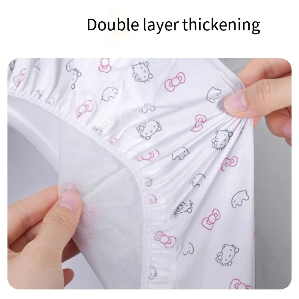Disposable Printed Non-Woven Toilet Mat Waterproof Sanitary Maternity Seat Mat Travel Hotel Portable Toilet Mat Direct Sales