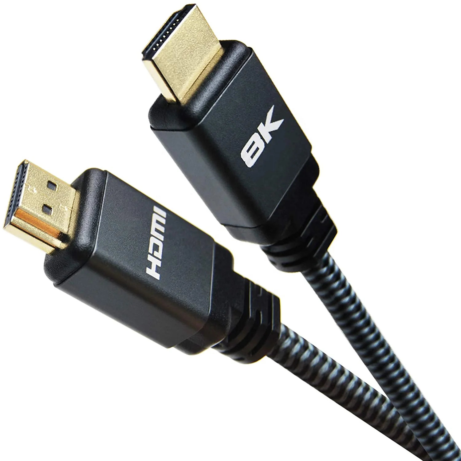 RuiTeng HDMI кабель 8K 48 Гбит/с Заводская поставка со штыревыми соединителями на обоих концах для подключения позолоченный поддержка 3D @ 60