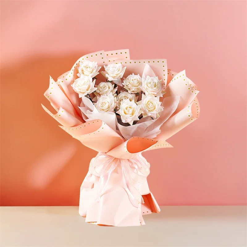 2024New products waterproof wrapping paper wholesale packaging paper flower paper