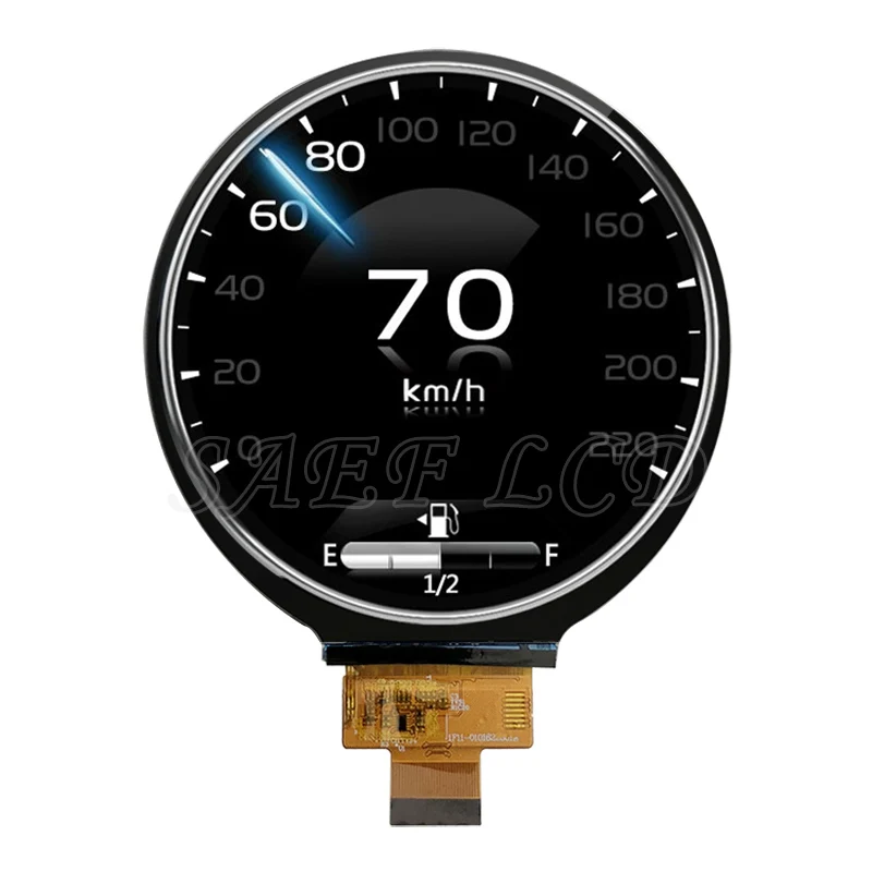 720x720 resolution ips round tft lcd 4 inch