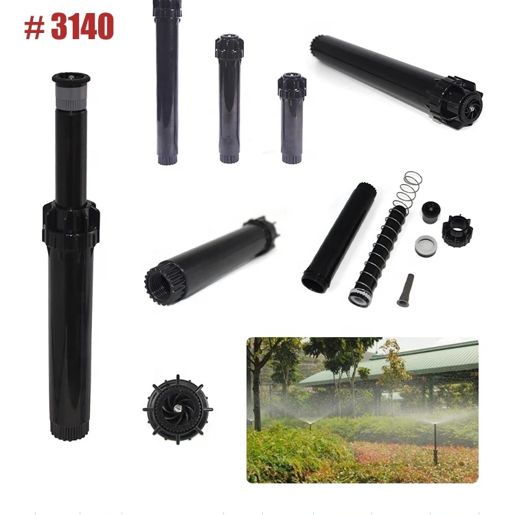 Pop Up Sprinkler Automatic Lift up  Drip Irrigation Sprinkle for Grass