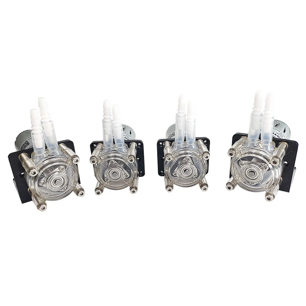 Cheap Large Flow Peristaltic Pump 12V/24V Metering Pump Vacuum Pump 500mL/min