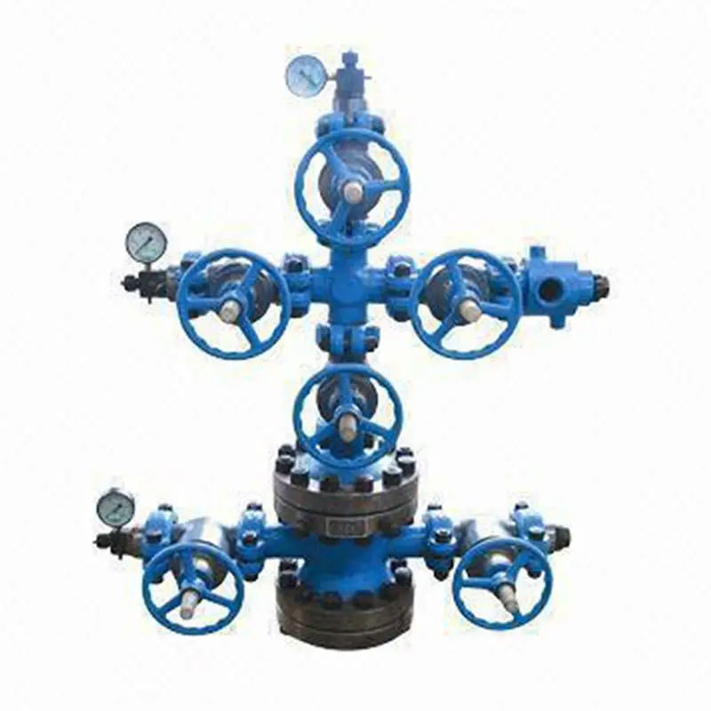 API 6A unitized wellhead and x-mas tree & equipment for oil production