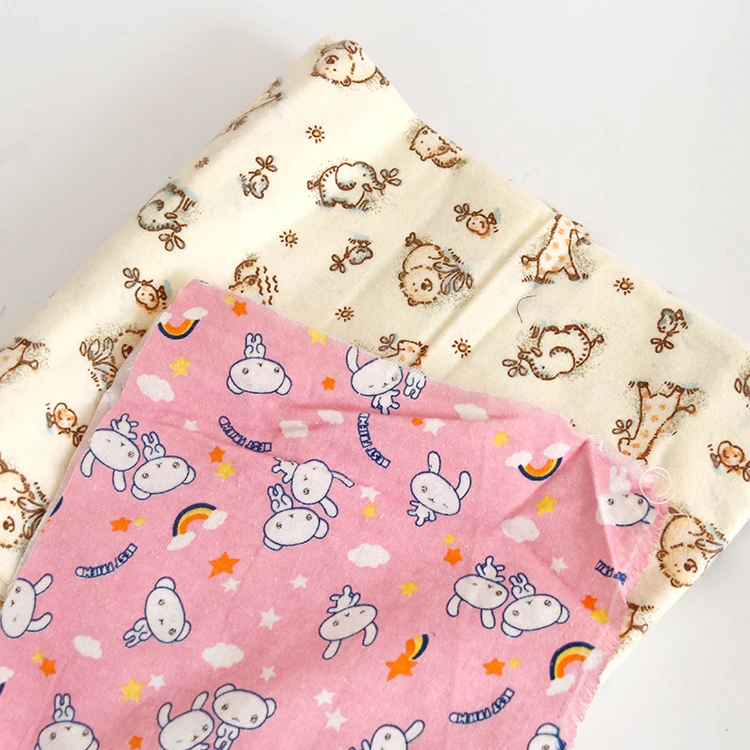 Custom print cotton fabric baby fabric 100% cotton woven fabric for bed sheet on sale