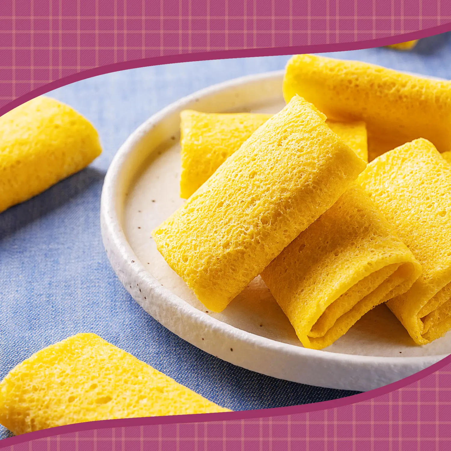 Высококачественная подарочная закуска 88 г хрустящее печенье в рулоне Феникс хорошего дня печенье растение