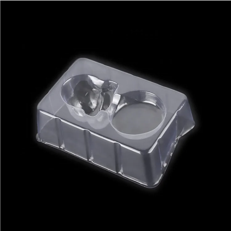 
Guangzhou 2021 Vacuum Formed Velvet Plastic Cosmetic Blister Insert PS Flocked VAC Packaging Tray 