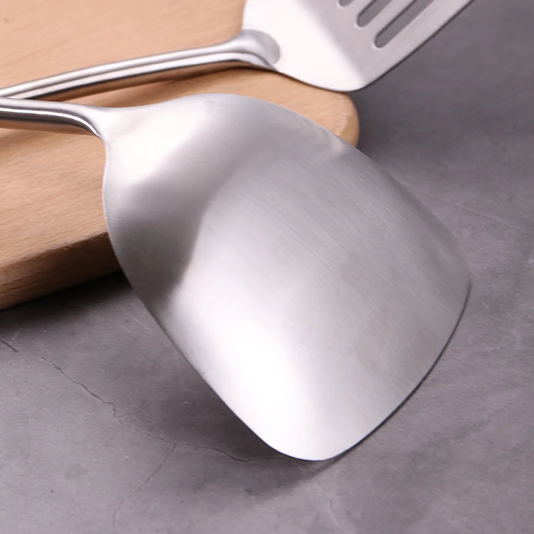 China Kitchen Accessories 9 Piece Turner Pancake Flipper Spatula Stainless Steel Cooking Utensils Set For Kitchen Cookware Tools