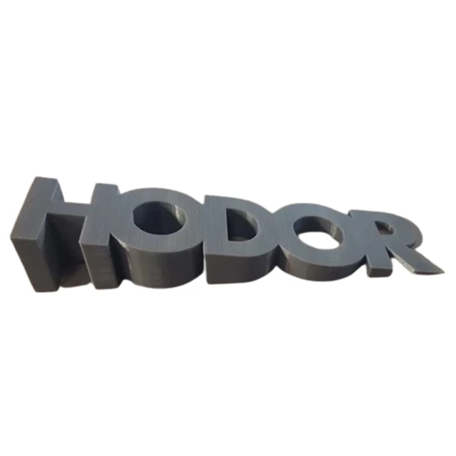 Laser Engraved 3D Printing Letters Custom 3D Printed ID Tags Low Cost Custom Door Stop
