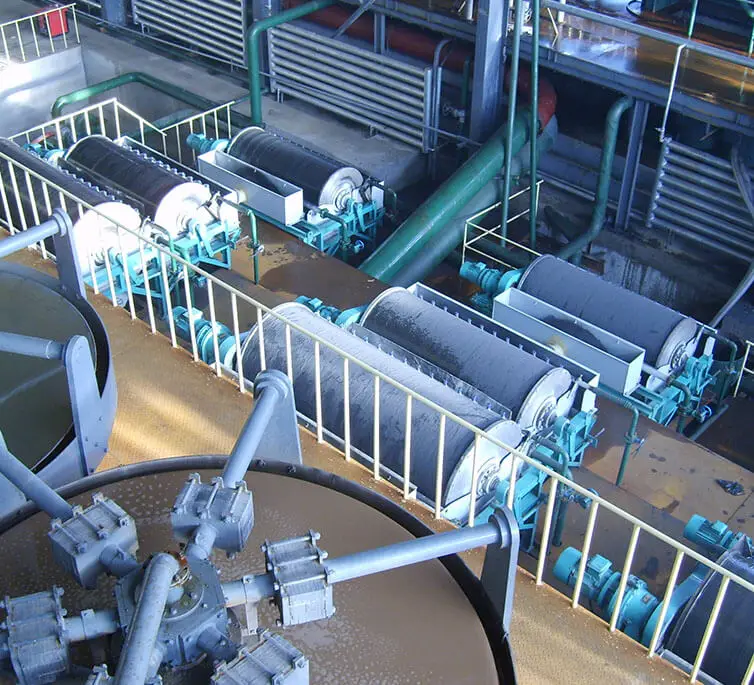 Top Brand Xinxiang Wet Dry Magnetic Concentration With Permanent Magnetic Drum