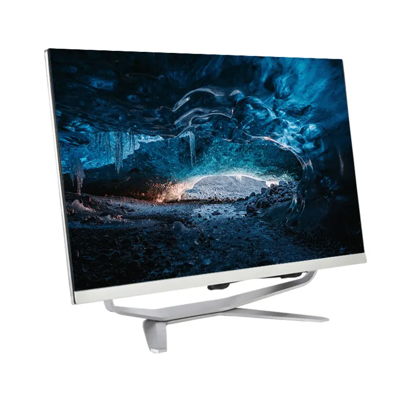 27 дюймовый изогнутый экран офисные школьные игровой настольный компьютер Дешевые сенсорный все в одном ПК win 10 core