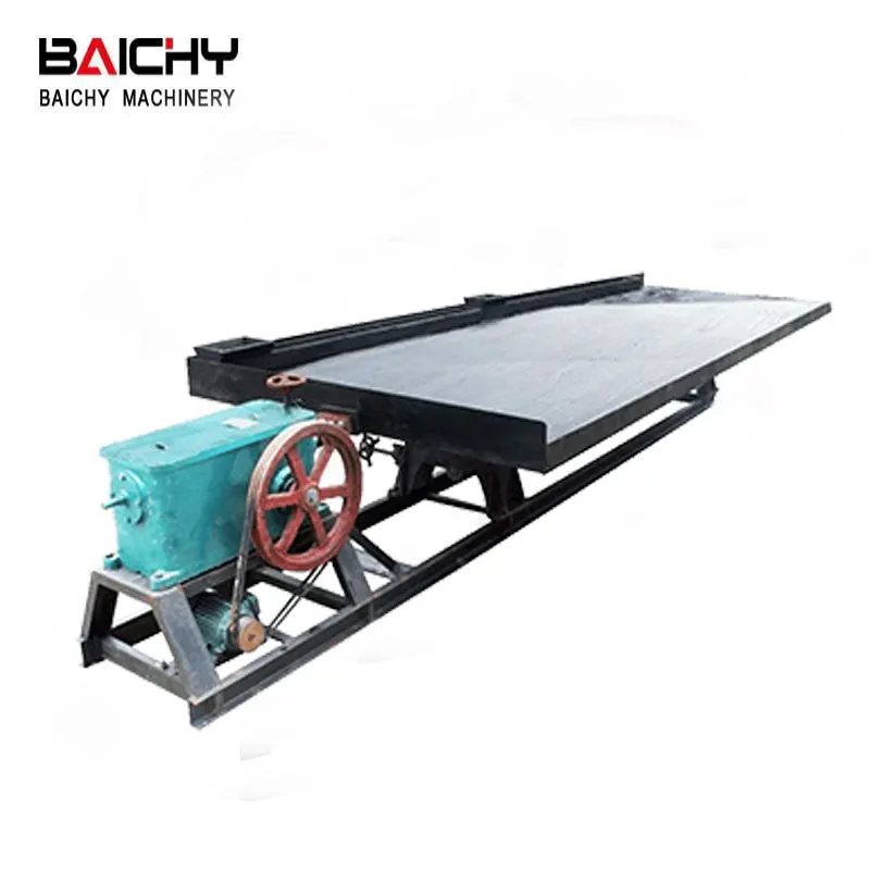 Low Price Msi Mining Tin Ore Copper Gold Vibrator Separation Shaking Table Price , Wilfley Shaking Table For Gold Separation