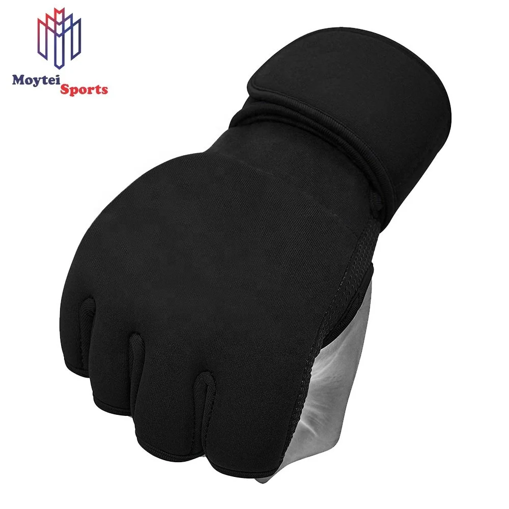 Sports Protect Hand Wrist Wraps Neoprene Adjustable Wrist Support Strap Boxing Hand Wraps Elastic Gel Padded Inner Glove