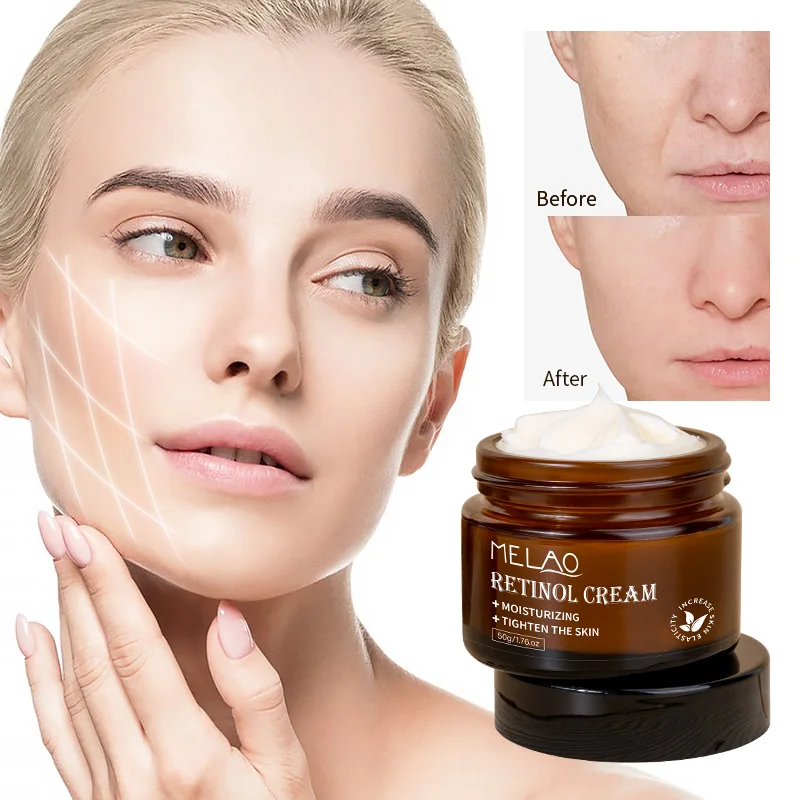 Private Label Face Moisturizing Cream Hypoallergenic Whitening Anti Wrinkle Anti Aging Advanced Firming Retinol Collagen Cream
