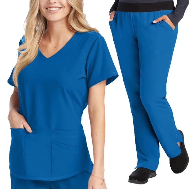 High Quality Spa Uniform Medical Nursing Scrub Scrubs Uniforms Sets Grays Anatomy Uniforms For Women