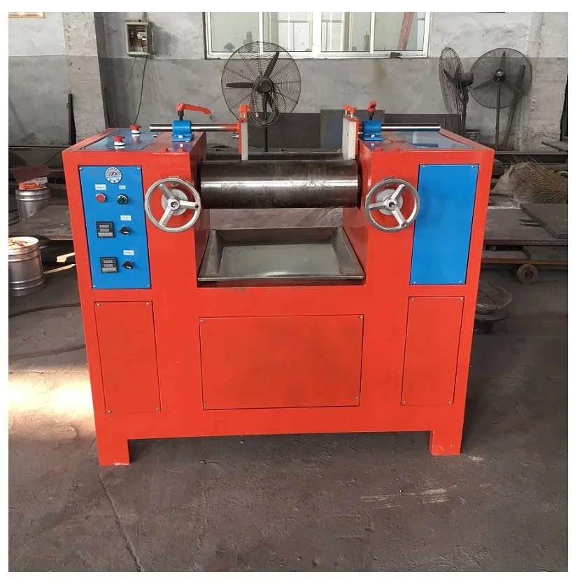 Two Roll Mill for Mixing Silicone Rubber / 6 Inch Open Mixing Mill for Lab / 6 Inch Rubber Mixing Machine