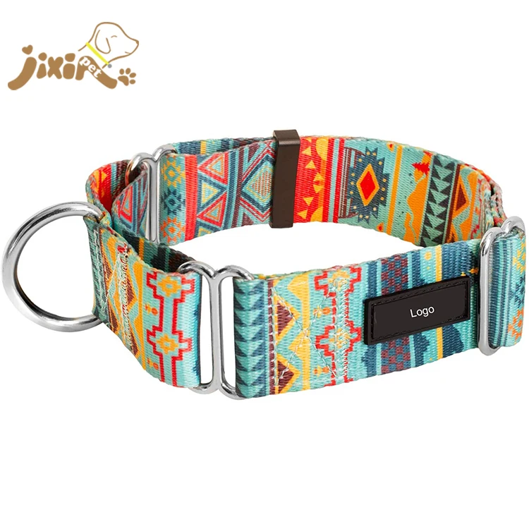 Wide Durable Martingale Training Collars for Dogs and Puppy