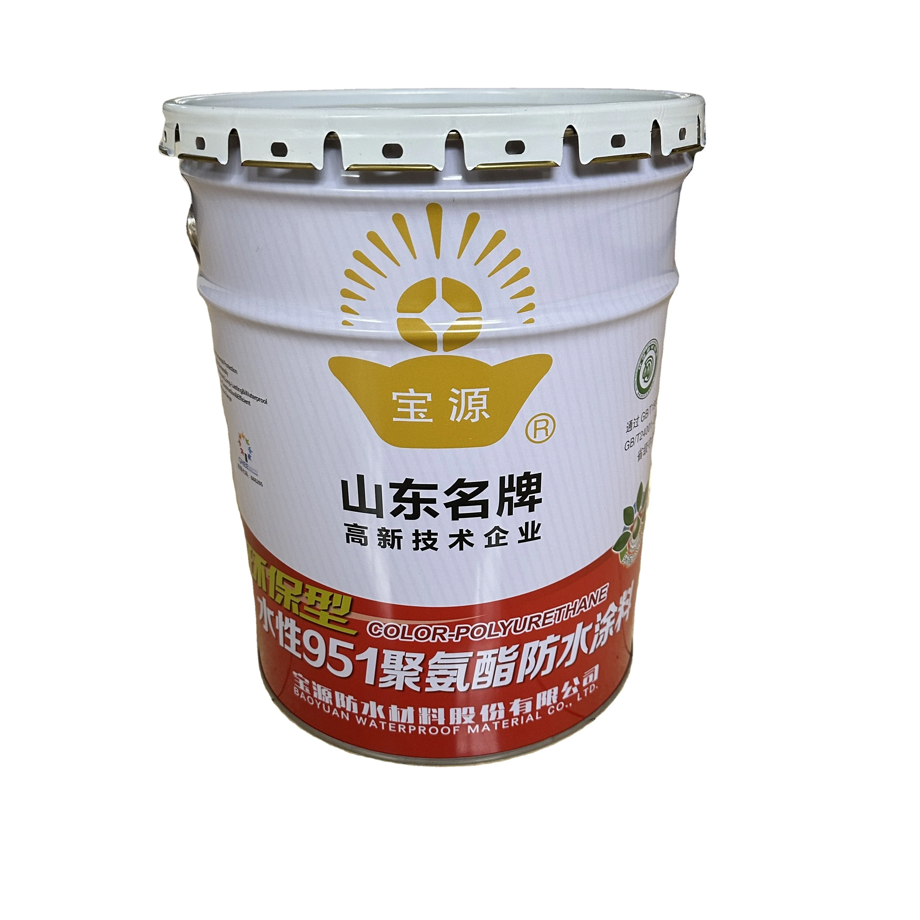 Modern Industrial Design Waterborne Polyurethane Roof Waterproof Coating 3mm Asphalt & Rubber Membrane