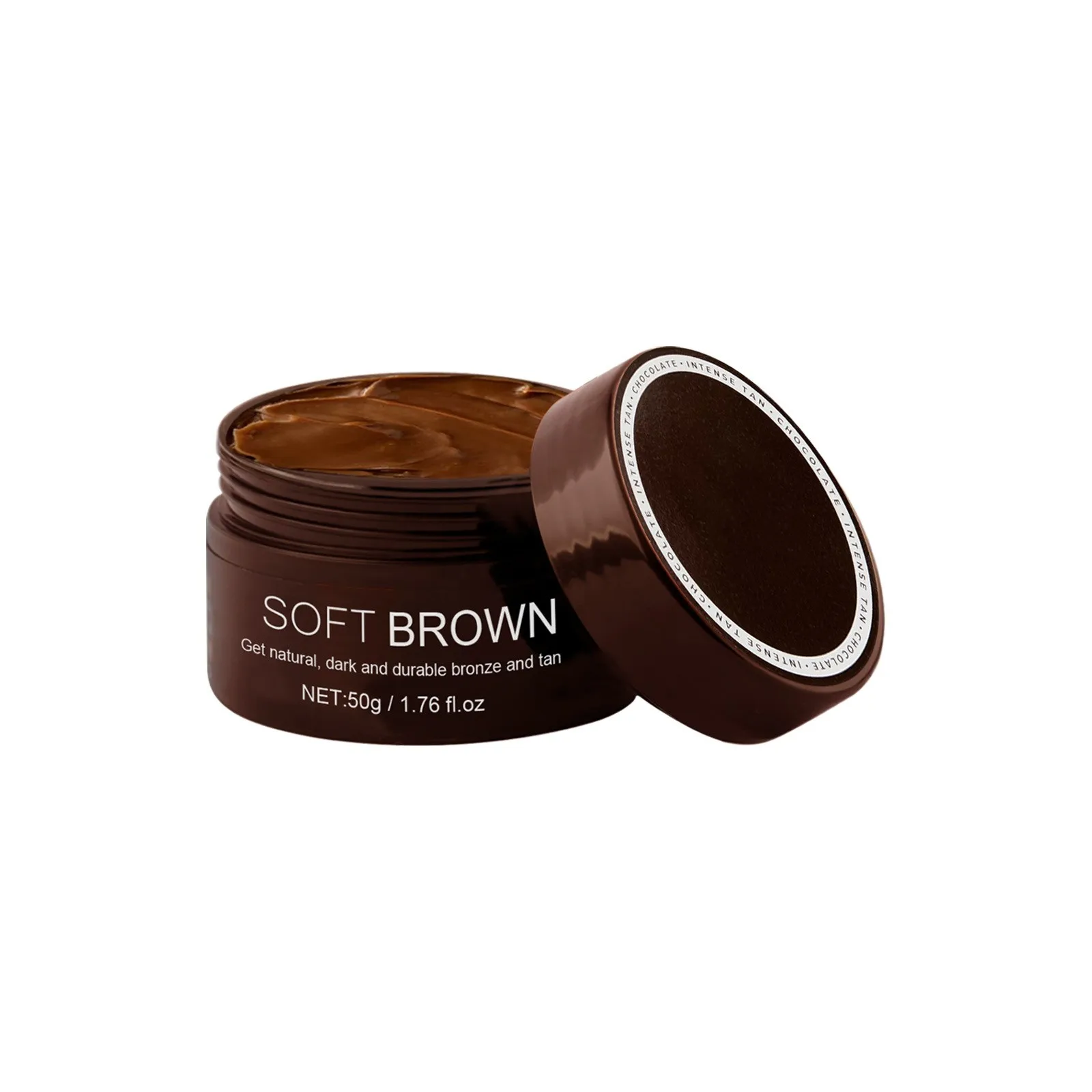 50 г Help black cream summer seaside help tan body self крем для автозагара темно-коричневый бронзер увлажняющий крем для кожи