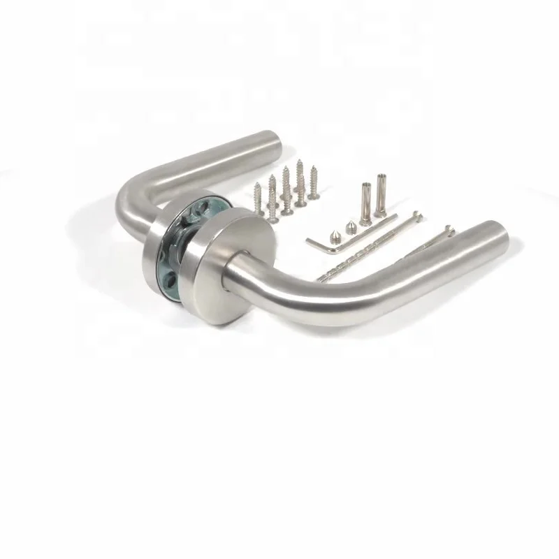 Factory direct sale cheap price german style internal mortice door handles lock set zinc alloy security door lock
