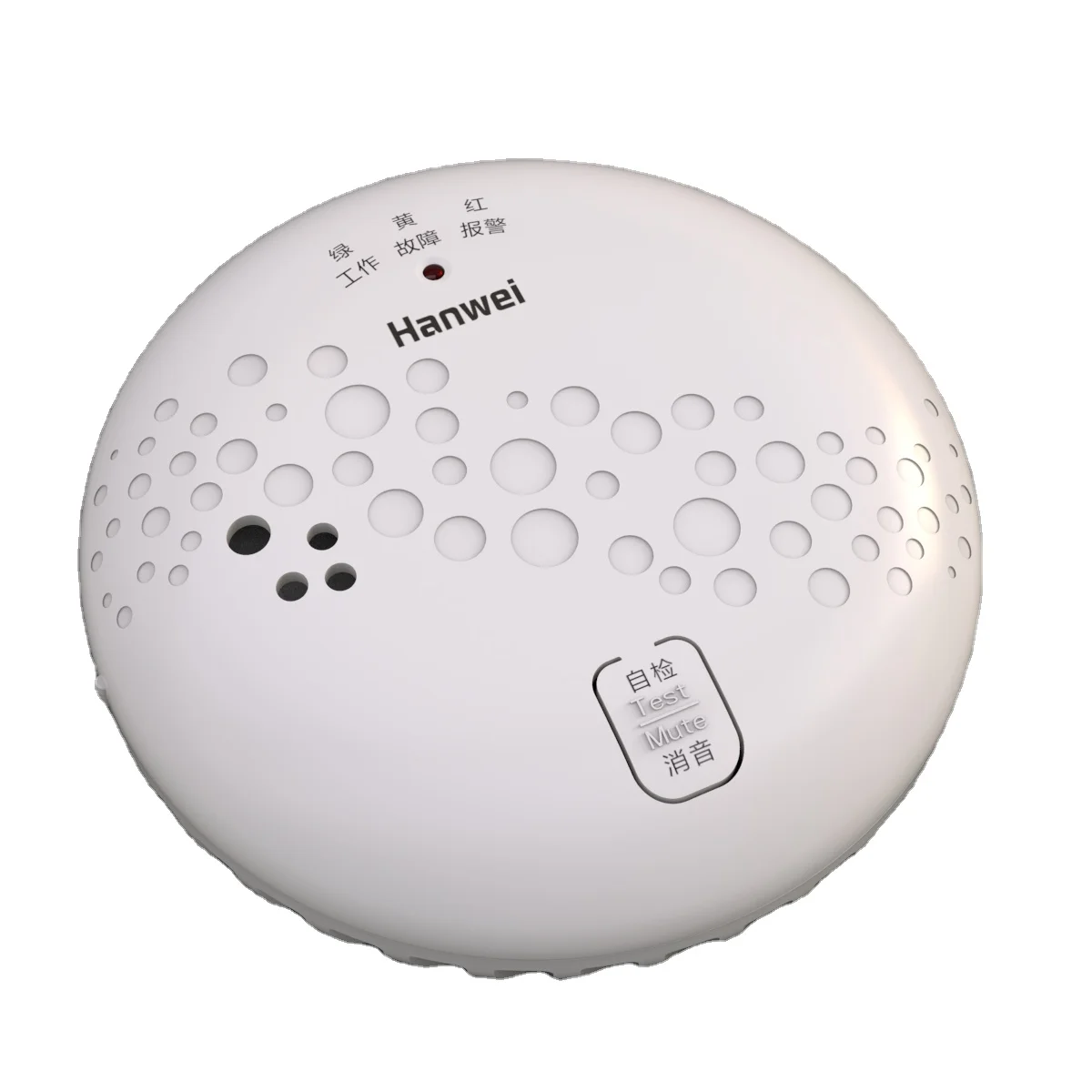 CE RoHS Manufacture Wired WiFi Tuya Smoke Alarm Detector 2023