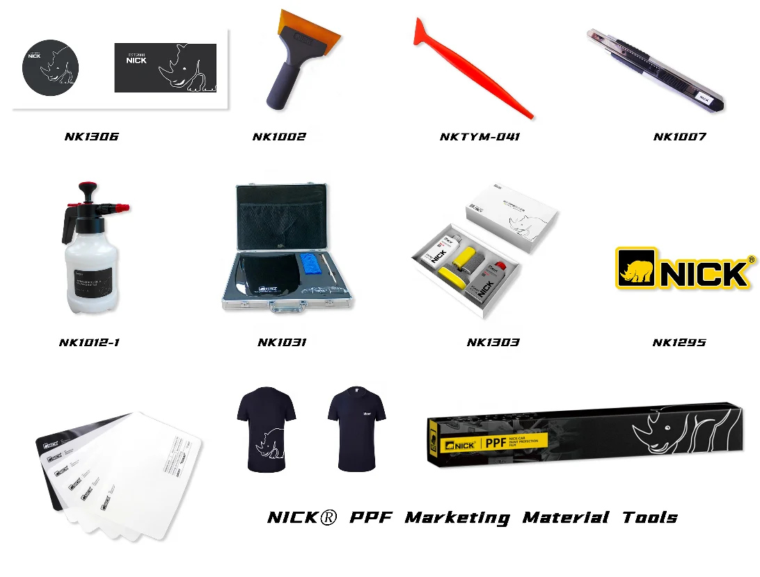NICK 100% TPU PPF Paint Protection Film Nano Coated Not Yellowing TPU PPF Self Healing Film