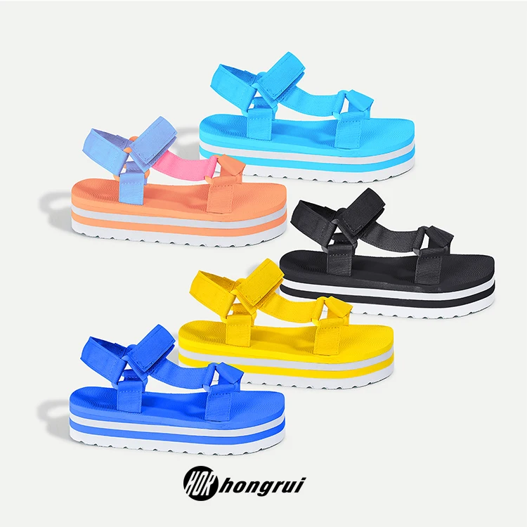 Cheap price excellent quality summer casual outdoor womens sandals flat shoes EVA deodorant sandals for women