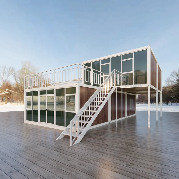 manufacturer container prefab home Combined Swimming Pool above ground a frame modular prefabricated house