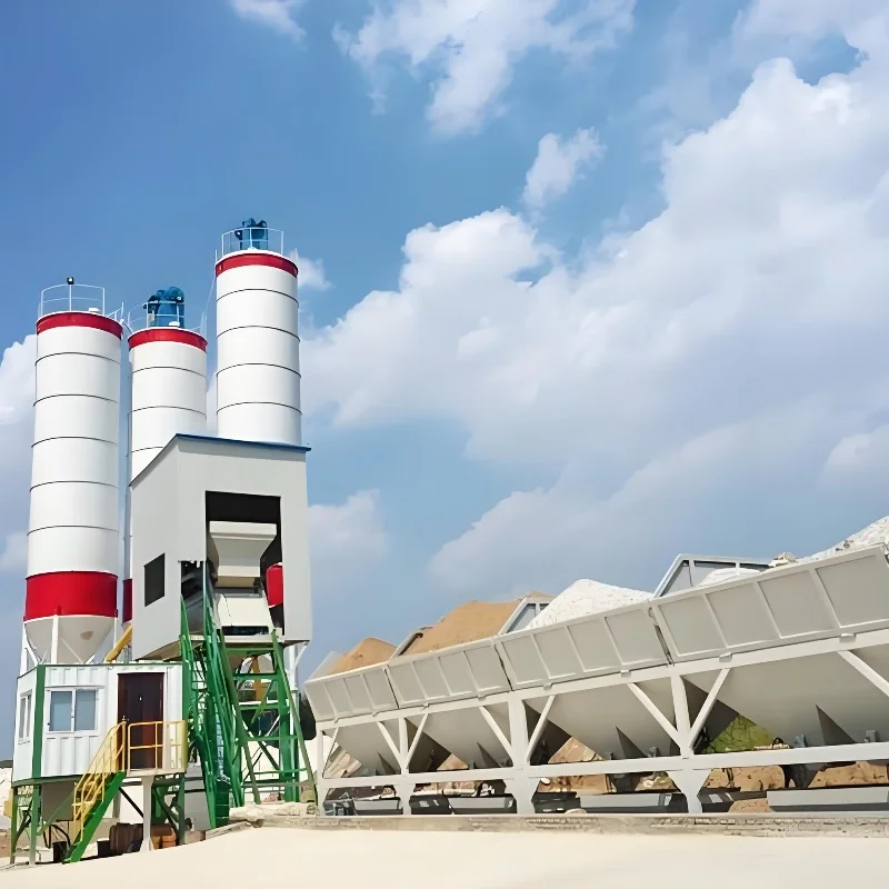 Total automatic 25m3/h 35m3/h 50m3/h 60m3/h 90m3/h 120m3/h concrete making plant ready mix concrete plant for sale